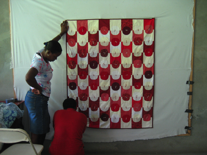 Peace Quilts display