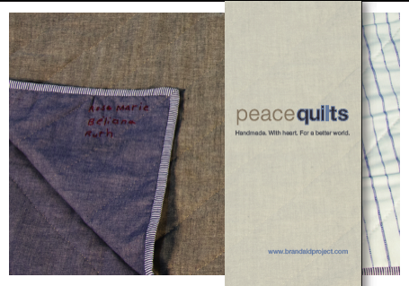 Peace Quilts postcard